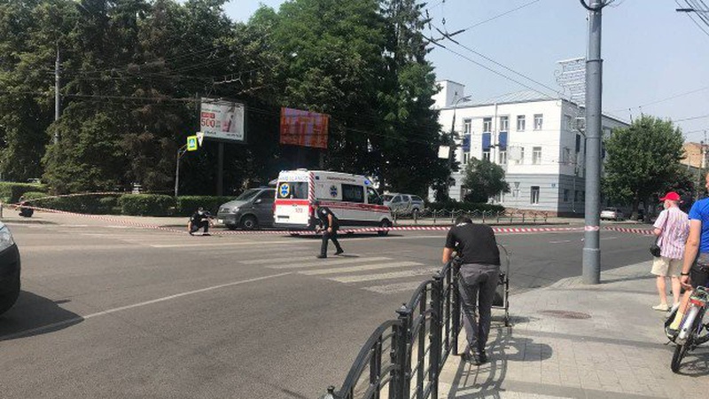 У центрі Луцька проводять чергові антитерористичні навчання