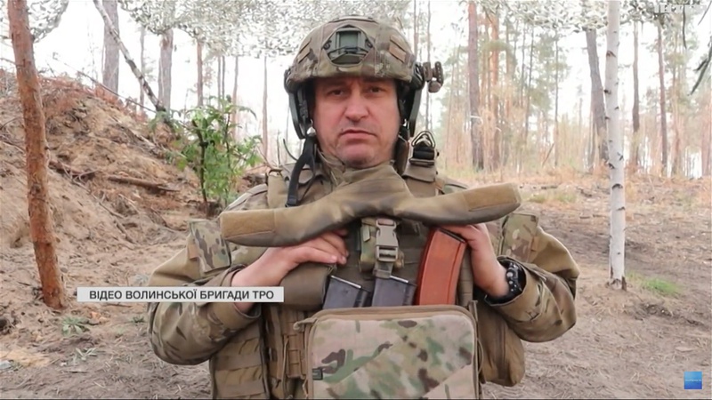 Підрозділи Волинської бригади ТрО тримають ділянку фронту в районі Серебрянського лісу
