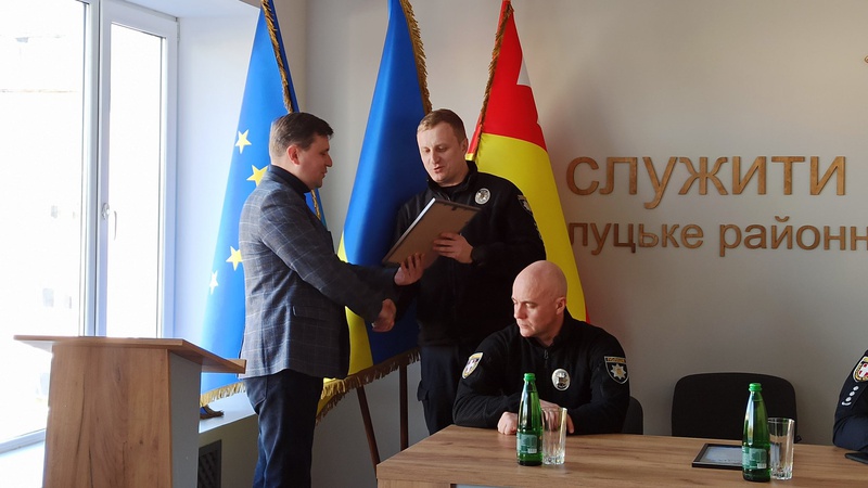 У Луцькому районному управлінні поліції – новий начальник