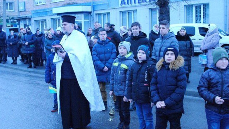 На Горохівщині провели в останню путь військового Миколу Жилку