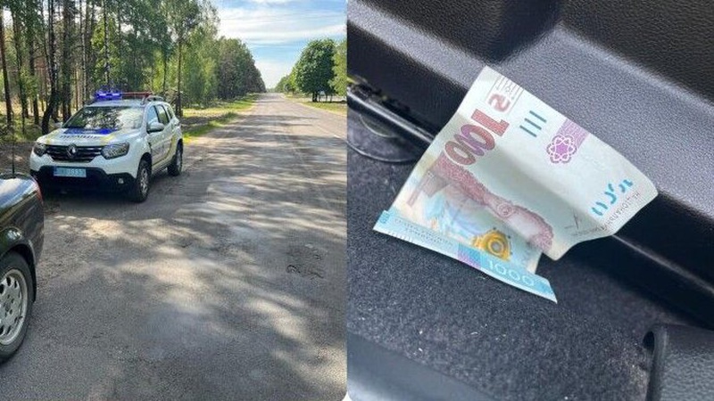 На Волині водій намагався відкупитися від патрульних поліцейських