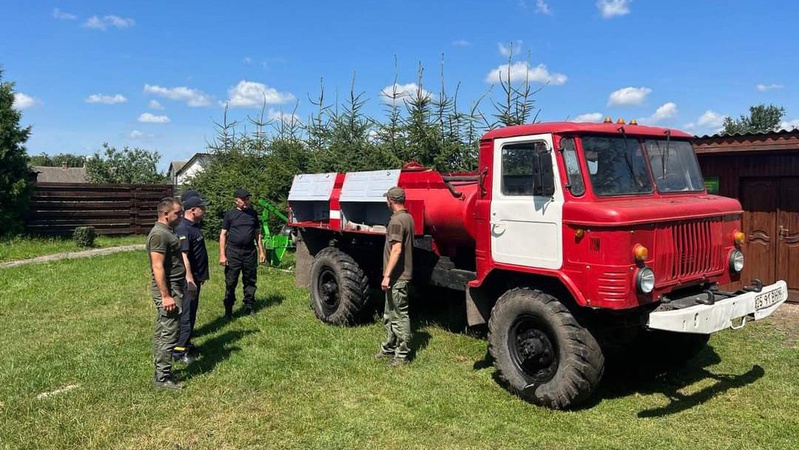 ДСНС спільно з Лісгоспом провели протипожежні заходи у лісових масивах