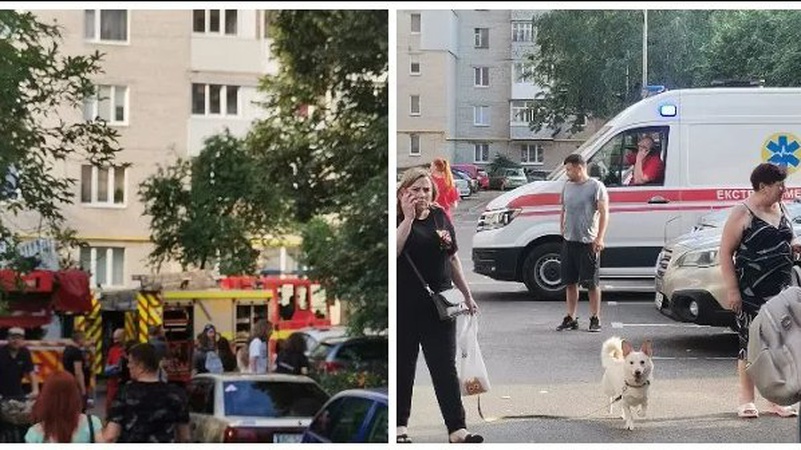 У Луцьку на Соборності горіла квартира