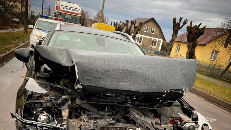 ДТП у Ковелі: водій Citroen в’їхав у Volkswagen