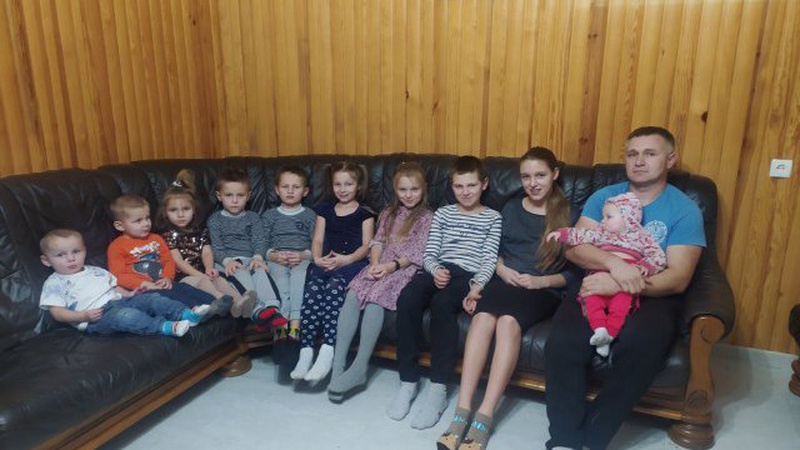 Волинянка, якій ставили діагноз «безпліддя», народила одинадцяту дитину