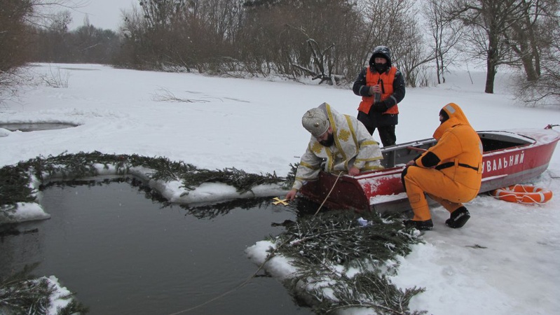 Розклад Богослужінь на Водохреща в Соборі Святої Трійці