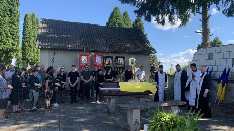 На Волині попрощались з воїном Марʼяном Куцем