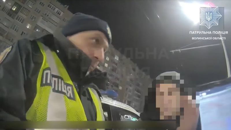 Пильна волинянка допомогла патрульним виявити п’яного водія