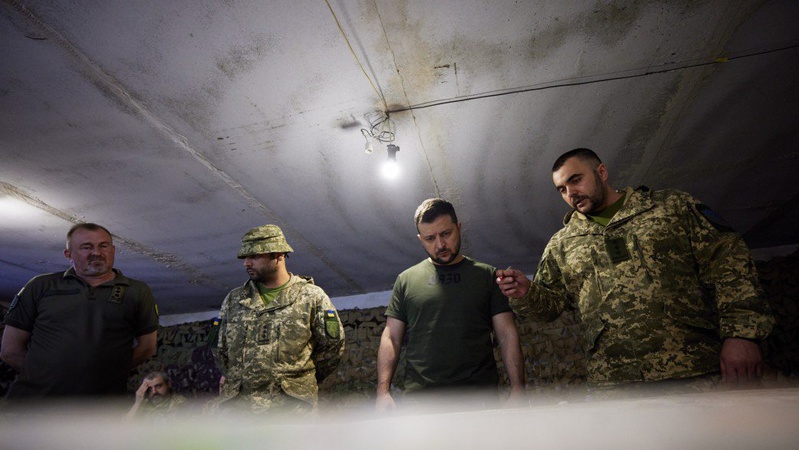 Зеленський з’їздив на передову