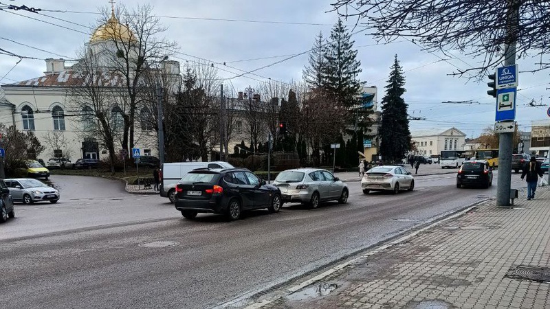 У Луцьку на Просректі Волі – ДТП