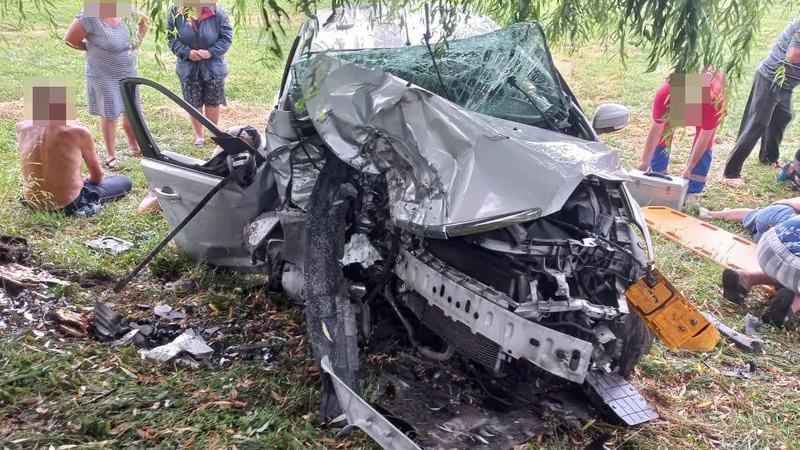 На Волині в автокатастрофі загинули водій, пасажирка і маленька дівчинка. ФОТО