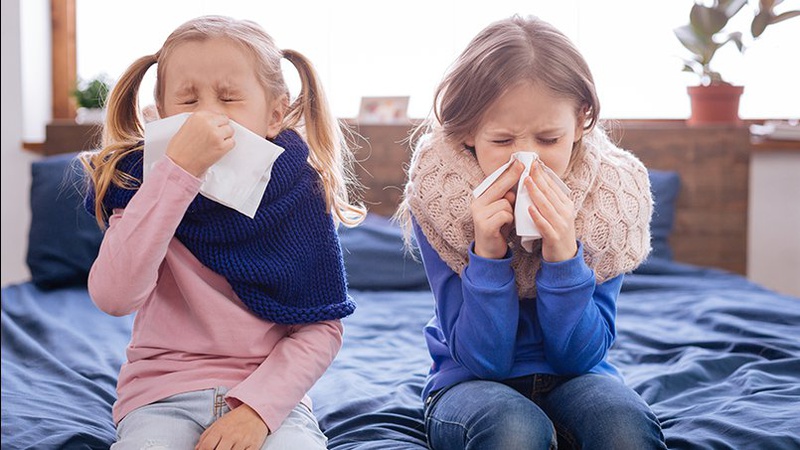 Зросла кількість хворих на ГРВІ маленьких волинян