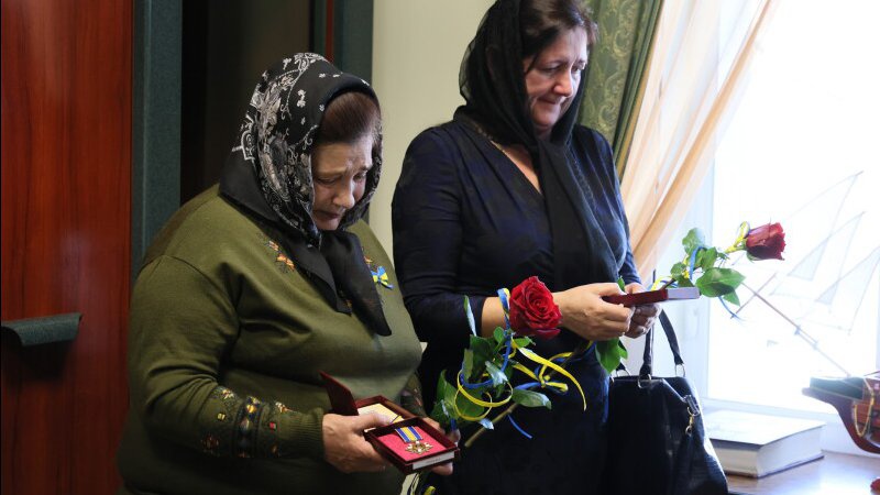 У Луцьку вручили державні нагороди сім'ям загиблих Героїв