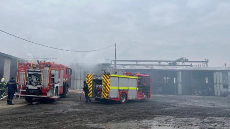 У Луцьку палало підприємство