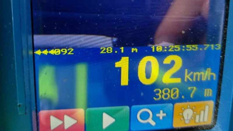 «Летів» та їхав без права керування: на Волині патрульні оштрафували водія