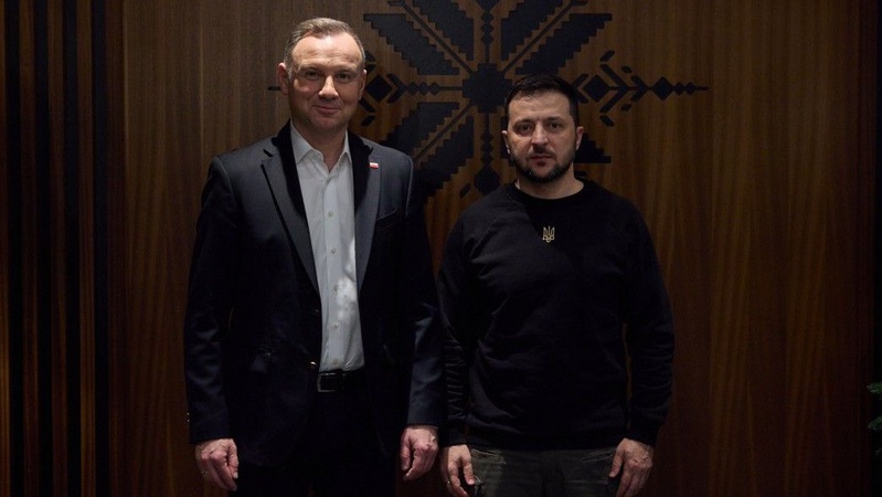 Зеленський прибув з офіційним візитом до Польщі