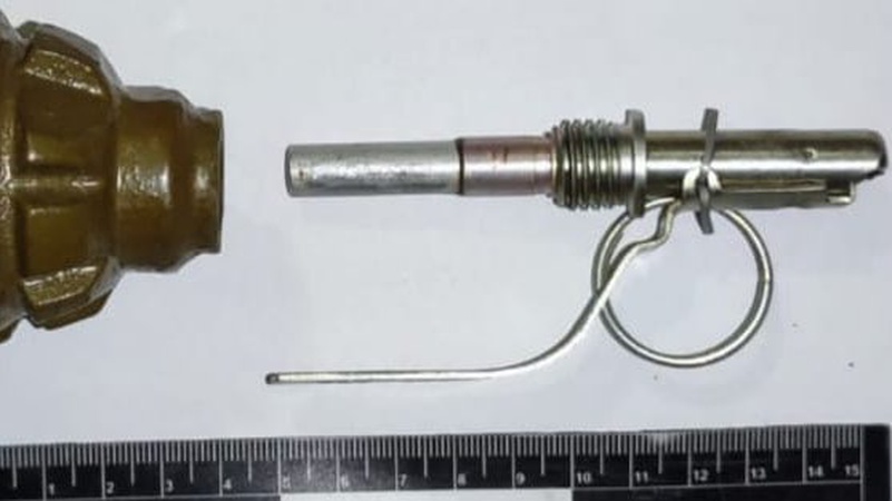 У волинянина в сейфі знайшли гранату