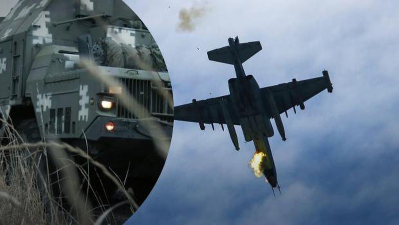 ЗС України збили російський штурмовик Су-25 поблизу Соледара