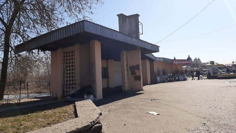 У Луцьку відновили зупинку біля ринку. ВІДЕО