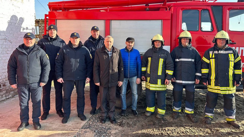 На Волині відкрили 107-ий підрозділ місцевої пожежної охорони