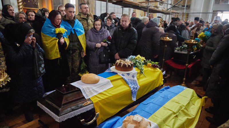 У Луцьку попрощалися з двома загиблими військовослужбовцями
