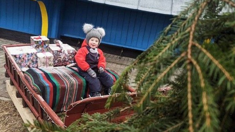 На Волині біля церкви облаштували фотозону