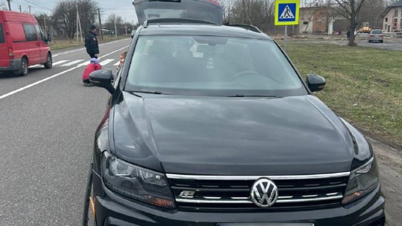 Поблизу Луцька Volksvagen збив 8-річну дитину