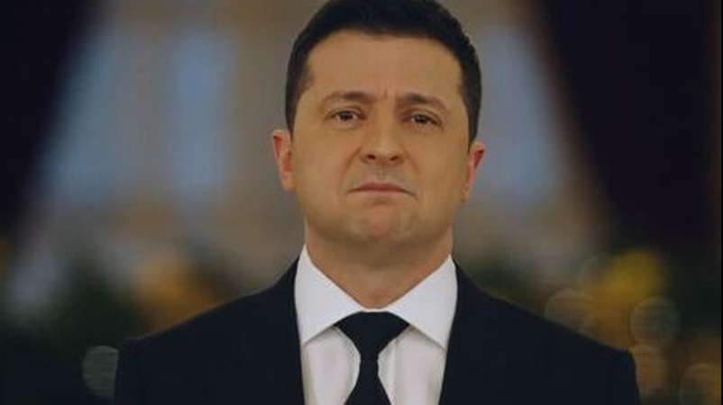 Новорічне привітання Зеленського тривало довше, ніж звернення інших лідерів країн. Інфографіка