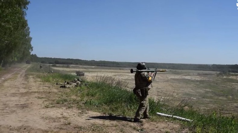 Оприлюднили відео, як бійці тероборони на Волині знищуватимуть диверсантів