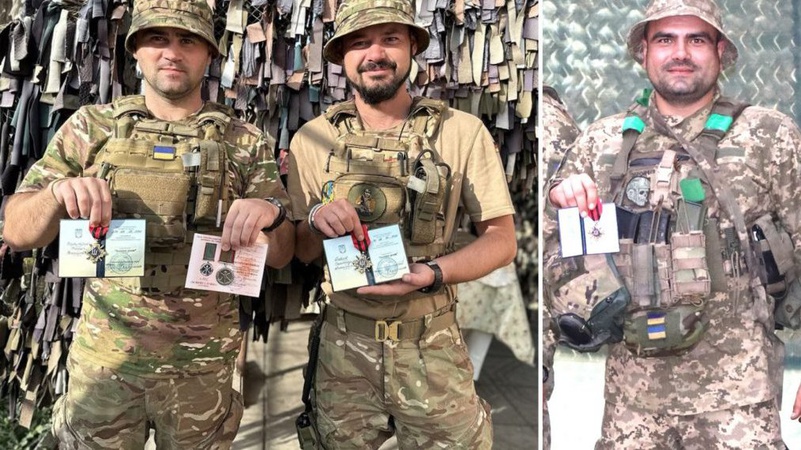 Військовослужбовці з Волині отримали «Золотий хрест» від головнокомандувача ЗСУ Валерія Залужного