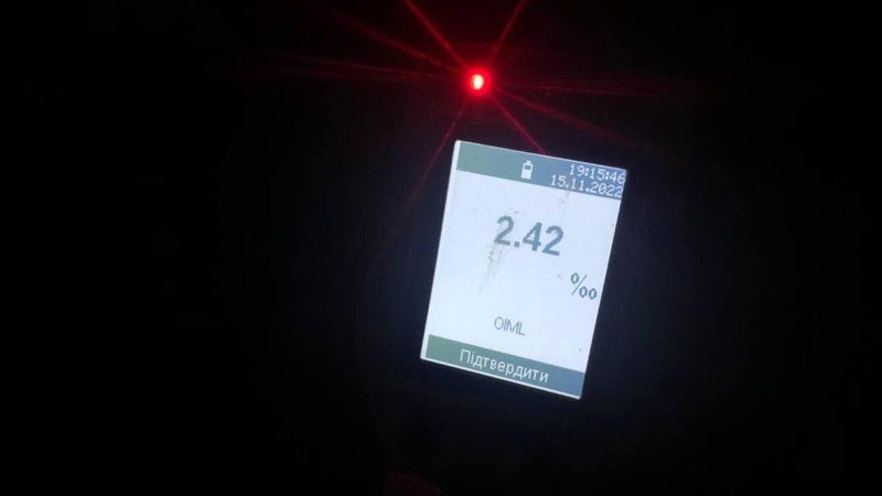 П’яний волинянин їхав по кільцю назустріч напрямку руху авто