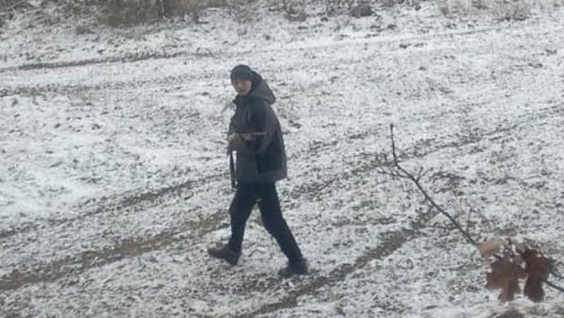 На Волині у фотопастку потрапив браконьєр