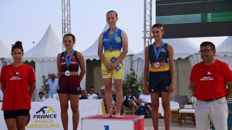 Ковельчанка виборола «золото» на Чемпіонаті Європи з пляжної боротьби