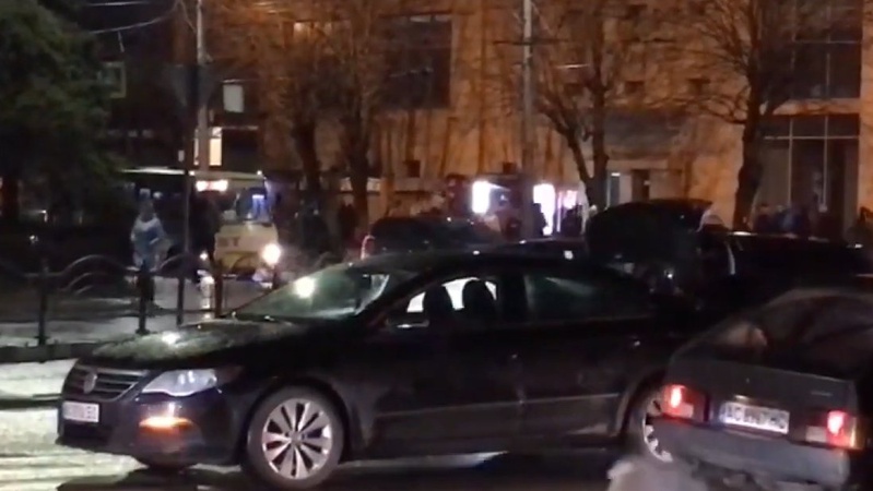 У Луцьку на Волі зіткнулися BMW та Volkswagen