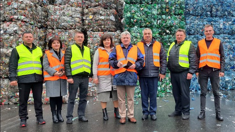Голови територіальних громад Горохівщини вивчали австрійський досвід поводження зі сміттям. ФОТО