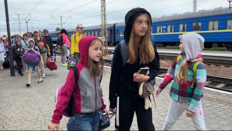 Діти із прифронтових територій приїхали оздоровлюватися на Волинь
