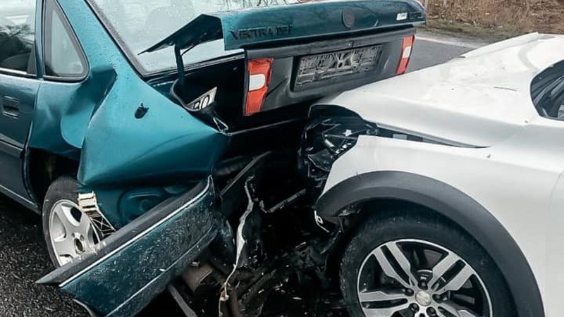 На Волині сталася аварія за участю чотирьох авто