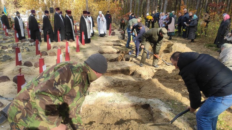 На Волині перепоховали останки 17 солдатів