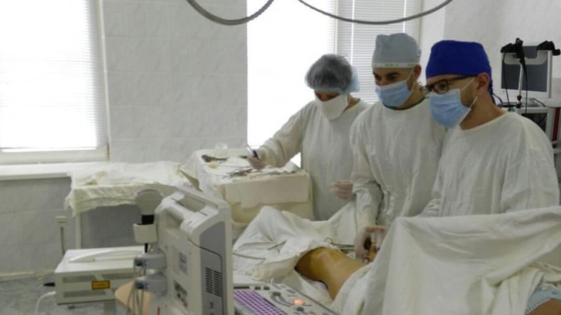 Як у лікарні Володимира лазером лікують варикоз. ФОТО