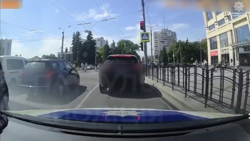 У Луцьку неповнолітній керманич порушив правила дорожнього руху