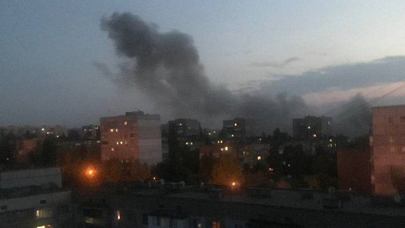 Українські  воїни знищили в окупованому Алчевську склад боєприпасів