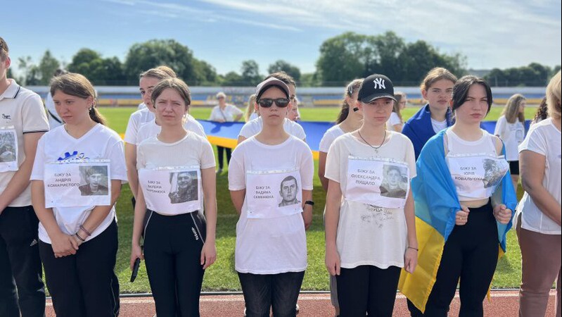 У місті на Волині відбувся патріотичний забіг «Біжу за Героя»