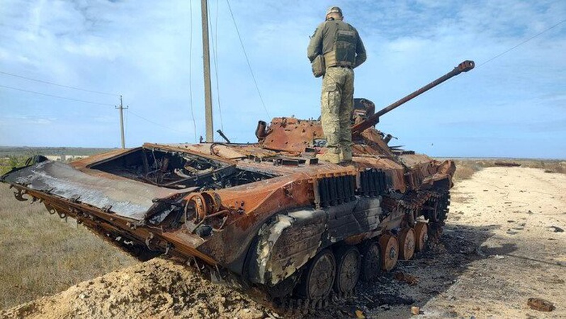 На окупованій частині Херсонщини залишається мінімальна кількість рашистів, – Генштаб