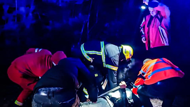 На Волині легковик злетів у кювет: є травмовані