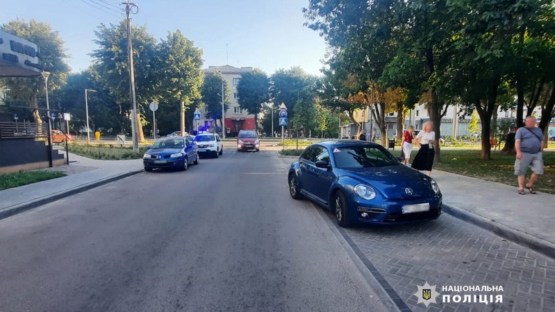 У Луцьку під колеса авто потрапив велосипедист