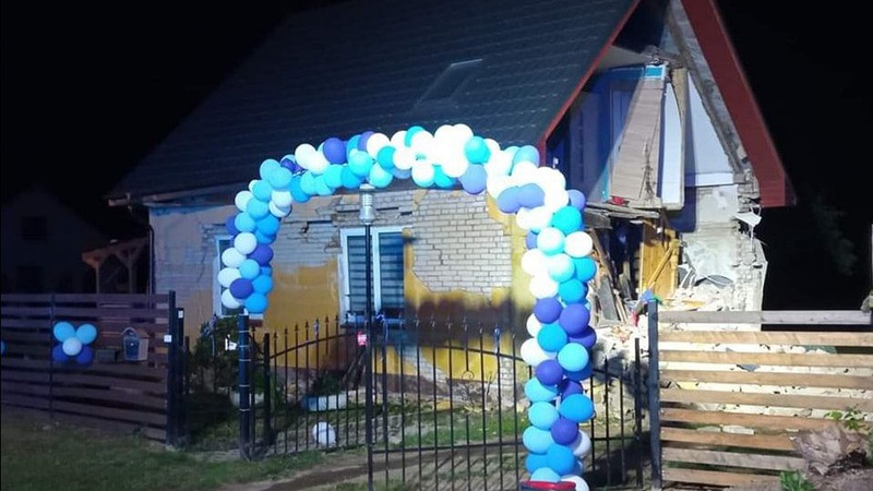 Українець підірвав будинок з польськими молодятами поблизу Щецина