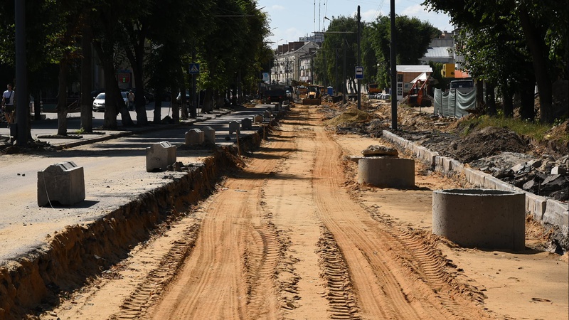 У  Луцьку назвали дату закінчення ремонту дороги на проспекті Волі