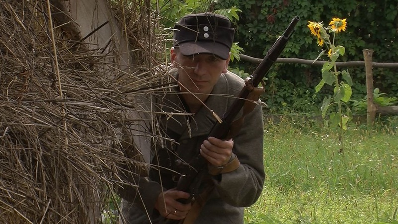 У Рокинях знімають документальний проєкт «Українське підпілля на Волині»