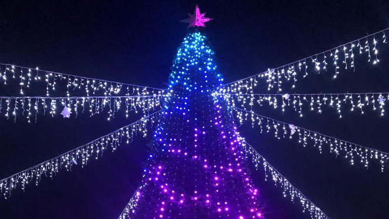 Неподалік Луцька відкрили новорічне містечко