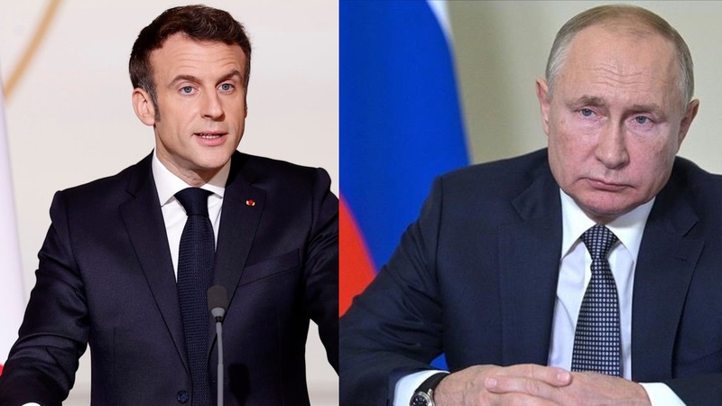 Макрон дві години говорив із Путіним: які теми обговорювали